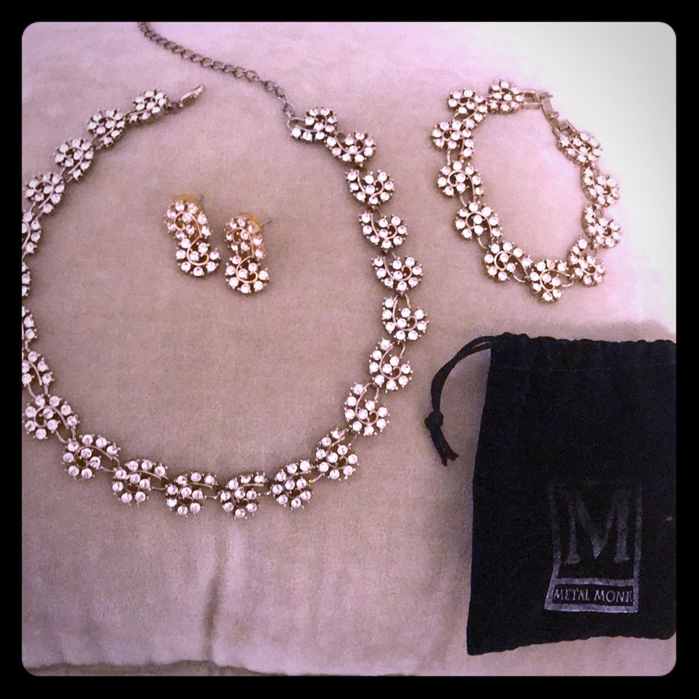 Vintage 3 piece costume jewelry set